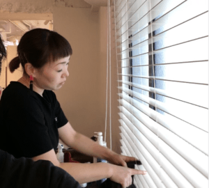 株式会社MEETSHOPの代表取締役であるサンナナサロンの前田晴代の写真