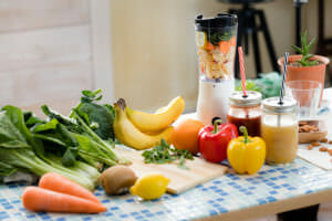 アトピー性皮膚炎に良いオリーブオイルを使った野菜の画像