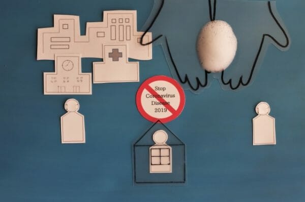 withコロナ時代に自分のカラダは自分で守ることが大事だというイメージ