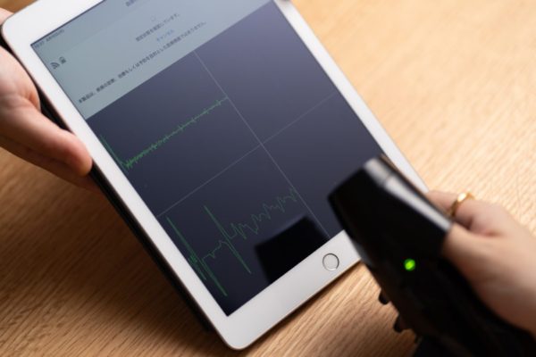 サンナナサロンで提供している自律神経の状態を可視化するサービスのイメージ