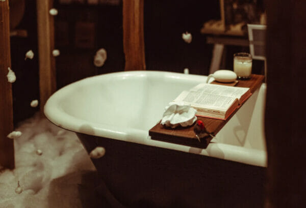 自律神経を整えるのに有効的なお風呂のイメージ