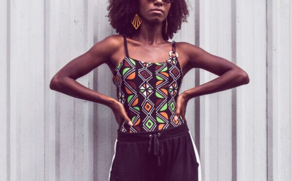 早食いで誰にも負けない黒人女性のイメージ